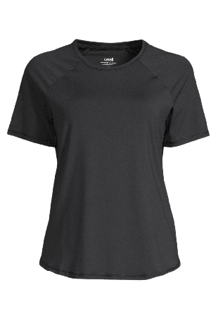 Casall Essential Tee Sportlinnen & T-shirts Dam Svart XS