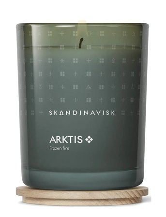 Skandinavisk Arktis Scented Candle 200G - Blue - 200 G