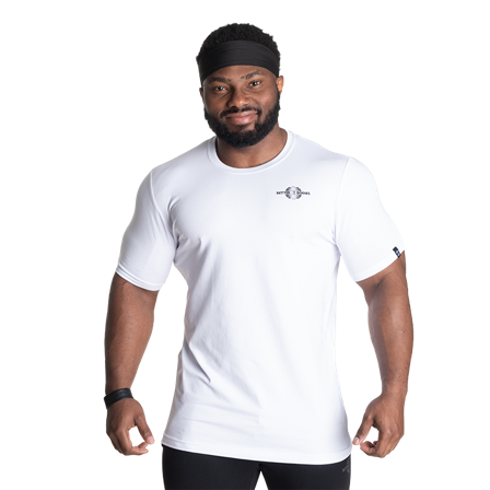 Better Bodies Essential Tapered Tee, White