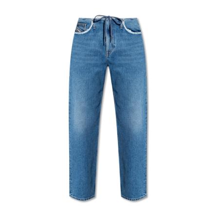 Diesel, D-Dark-Sp jeans Blauw, Dames, Maat:W25 L30