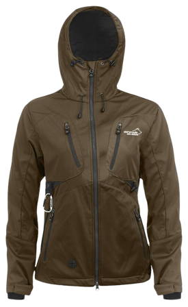 Arrak Outdoor Arrak Akka Softshell Jacket naisten takki, Brown