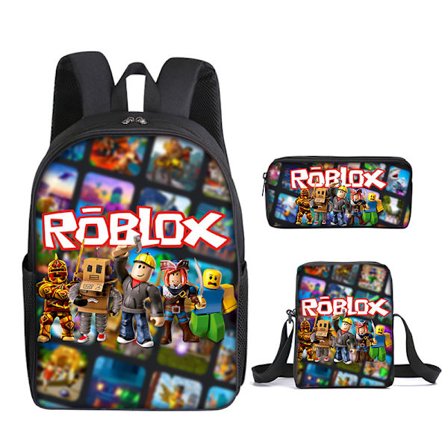 Roblox-koululaukku kolmiosainen setti Roblox-pelireppu