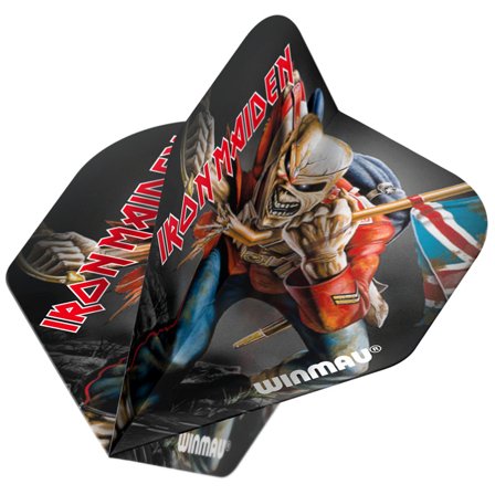 Aletas de dardos Winmau Iron Maiden Trooper | Winmau.com