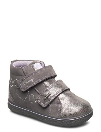 Psngt 23713 Høye Sneakers Sølv Primigi*Betinget Tilbud