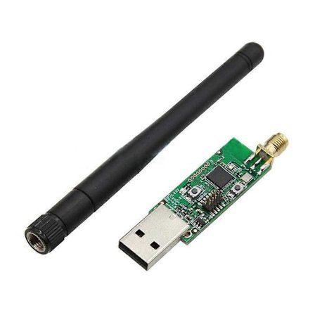 Trådlös Zigbee CC2531 Sniffer Bare Board Packet Protocol Analyzer USB-gränssnitt Dongle Capture Pack