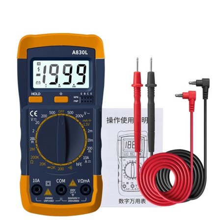 Digital Multimeter AC DC Spenning Diode Freguency Multimeter Current Tester