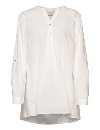 Carcanta Ls Tunic Wvn White ONLY Carmakoma