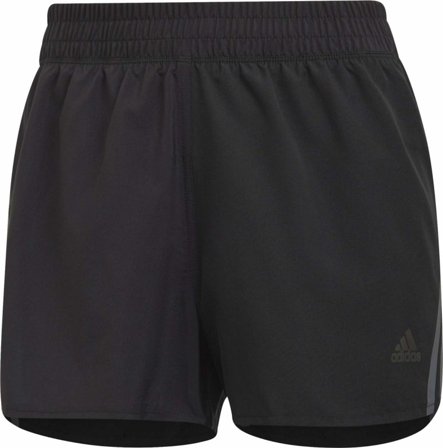 Adidas Women's Run Icons 3-Stripes Running Shorts Women workout shorts Black XS 3"