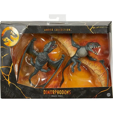 Original Jurassic World Amber Collection Limited Edition Collection JURASSIC PARK Actionfigur Dinosauriemodell Leksak Födelsedagspresent