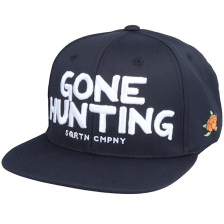 SQRTN - Černá snapback Kšiltovka - Gone Hunting Black Snapback @ Hatstore