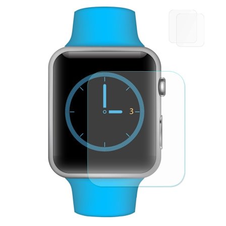 2 st HAT PRINCE Apple Watch Series 3/2/1 38mm Tempered Glass 0.2mm