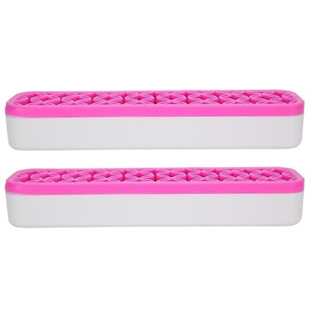 Makeup Brush Storage Box - Portable and Detachable Makeup Brush Holder Organizer (2pcs)