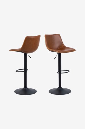 AC Design Furniture - Barstol Wilfred - Brun - Barstoler & -krakker - Fra Homeroom