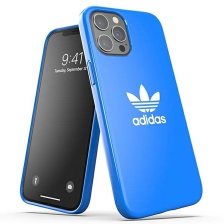 Adidas OR SnapCase Trefoil-fodral för iPhone 12 Pro Max - Blå