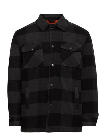 Onscreed Loose Check Wool Jacket Otw Black ONLY & SONS