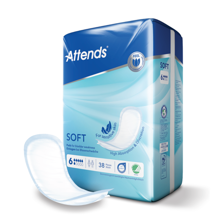 Attends Soft 6, 38 stk.