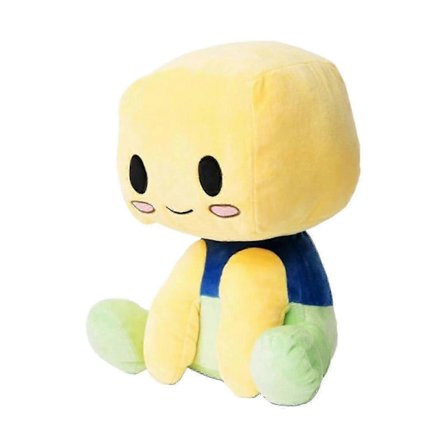 Blox Buddies Plushie, 12" Blox Buddies Noob Buddy Pehmolelu Faneille Ja Ystäville Kauniisti Pehmoinen Nukkea Lahjaksi