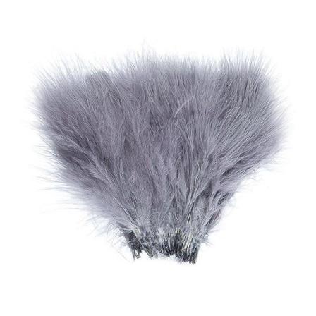 Wolly Bugger Marabou - Shad Grey