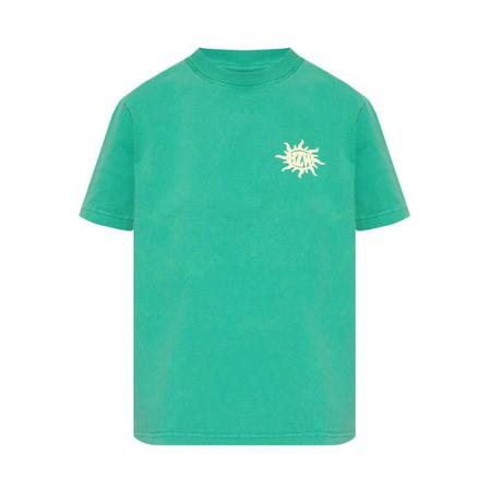 Holzweiler W.Kjerag National T-shirt with logo , Groen , Dames , Maat: S