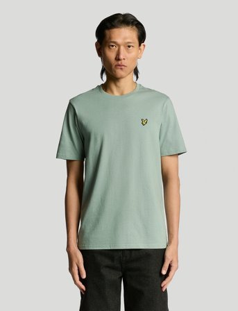 Lyle & Scott Plain T-Shirt - Green - XS