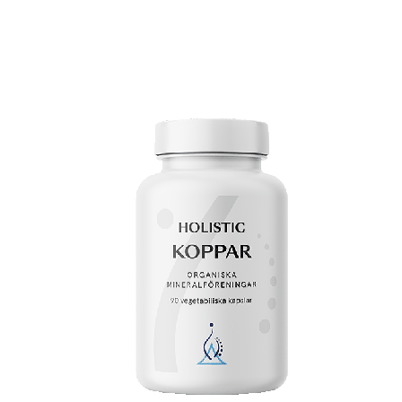 Holistic Koppar 2 mg 90 Kapslar
