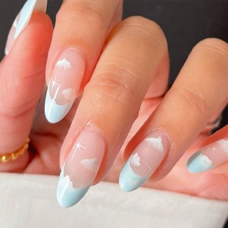False Nails Long Almond 1 1