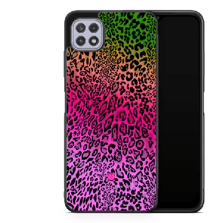 Bjornberry Skal Samsung Galaxy A22 4G -Gradient Leopard