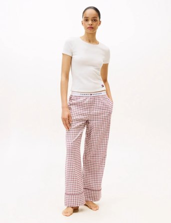 Tommy Hilfiger Plaid Prt Flannel Pants - Multi/patterned - XS