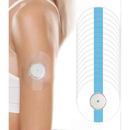 Uusi Freestyle Libre 3 -sensori 2025, 45 kappaletta Freestyle Libre 2 -läpinäkyviä laastareita Freestyle Libre Freestyle Libre 1, 2 ja 3 -sensoreille 