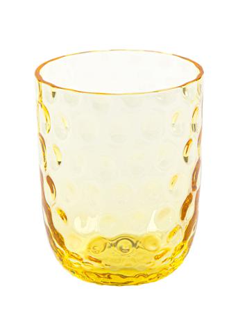 Danish Summer Tumbler Small Drops Home Tableware Glass Drinking Glass Gul Kodanska
