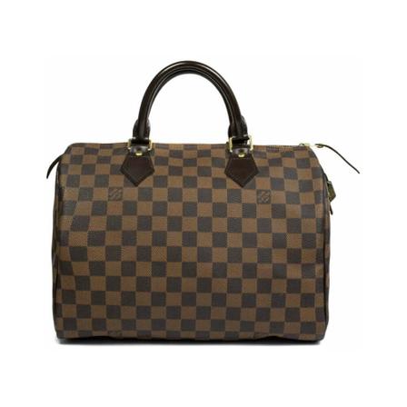 Louis Vuitton Vintage Pre-owned HandTass , Bruin , Dames , Maat: ONE Size Vintage Tassen