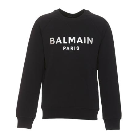 Balmain, Sweatshirts Zwart, Heren, Maat:M