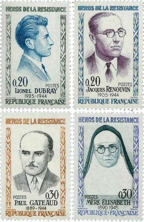 Frankrig 1961 - YT 1288-1291 - Postfrisk