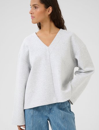 Karen By Simonsen Kburselina Sweat Blouse - Grey - M