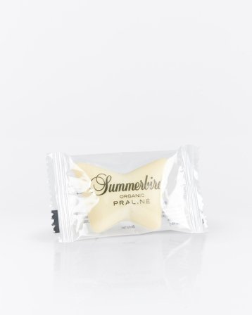 Sjokolade - Praliné Sommerfugl - 1 stk. - Summerbird Organic