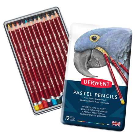 Derwent Pastel Crayons de couleurs Ensemble de 12