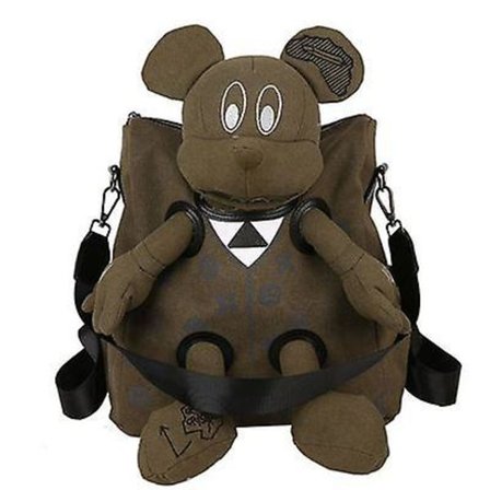 Ryggsäck Plyschdocka Dam Resväska Bärbar axel