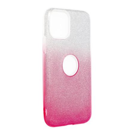 Forcell Shining Skal Till Iphone 11 Pro Clear/rosa