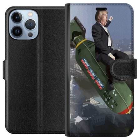 Kompatibelt Plånboksfodral till Apple iPhone 13 Pro Max Trump på bomb