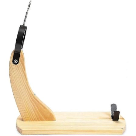 Træ Spanien Skinkestativ | Premium Køkkenholder til Serrano Skinke, Iberico Skinke og Italiensk Prosciutto