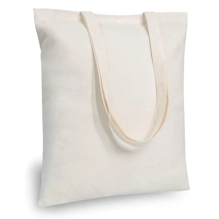 12-pack reusable cotton grocery bags lightweight medium cloth tote bags for shopping & DIY