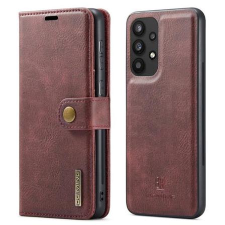 Dg.ming Folio Flip Detachable Plånboksfodral Galaxy A33 5g - Röd