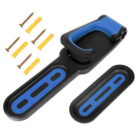 Vertikal cykelväggfäste Enkel användning Praktisk cykelupphängning Cykelväggfäste för garage Svart Blå