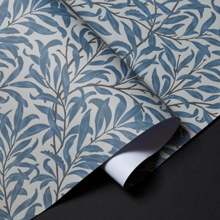 Halvor Bakke Gavepapir Willow+Hundetann-Blå 2pk