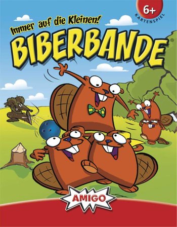 AMIGO Biberbande, Kartenspiel 2 - 6 Spieler 20 Minuten ab 6 Jahren