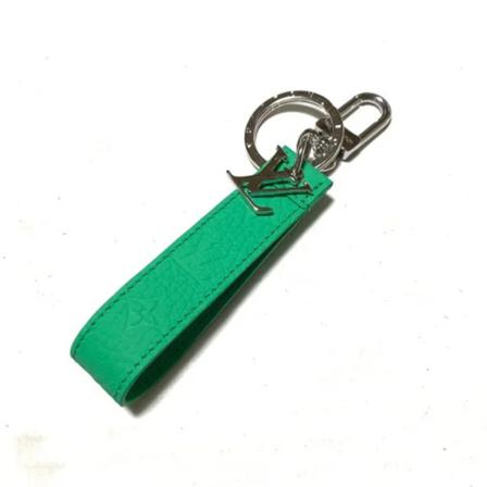 Louis Vuitton Vintage Pre-owned Leather key-holders grön, Dam Vintage Accessoarer, Dam, Storlek: ONE SIZE