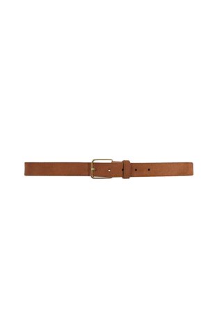 Aiden Belt Dark Camel Suede 70