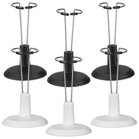 6 kpl Nukenjalustat Kannattimet Kannettavat Nukketukitelineet Käytännölliset Nuken Säilytystelineet Kotiin Kauppaan