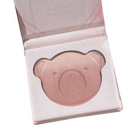 Rouge Contour Highlight Sminkpuder Palett 3 Färger för Kvinnor