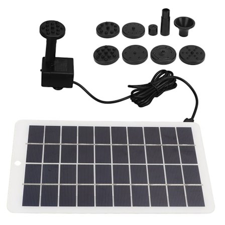 Professionel solcelledrevet springvandspumpe - Høj effektivitet - 4W 5V